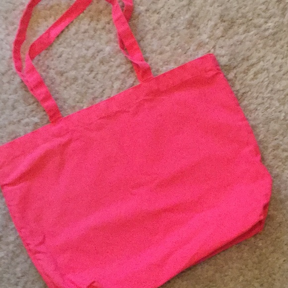 Pink spring break beach tote - Picture 3 of 8